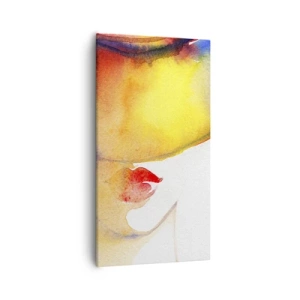 Tablou pe pânză - Portretul unei doamne    - 55x100 cm