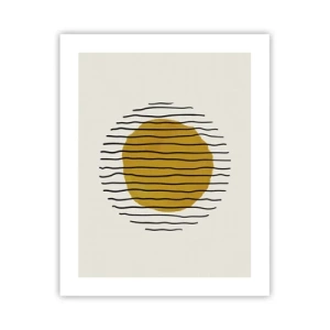 Poster - Abstracție tremurândă de căldură - 40x50 cm