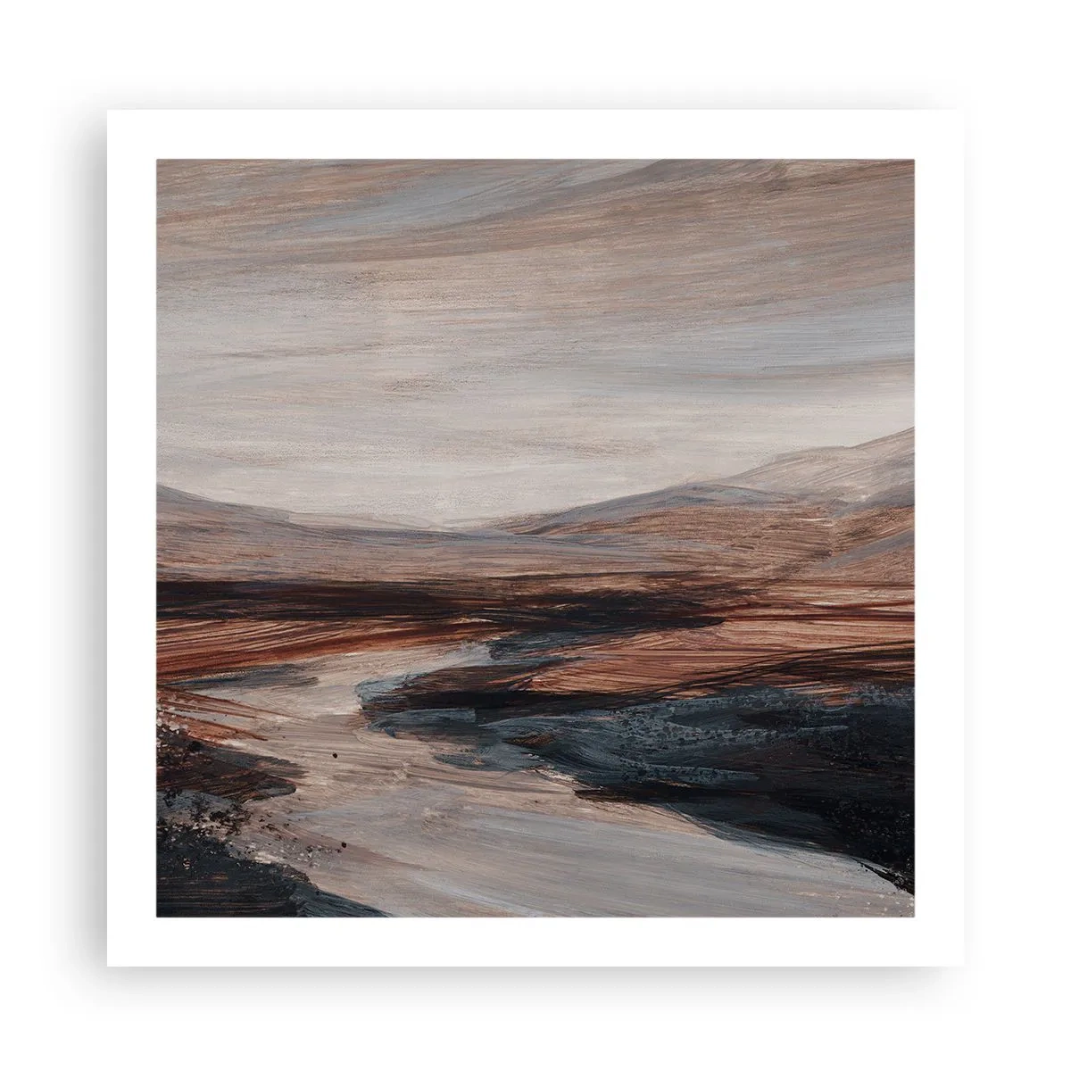 Poster - Valea liniștită - 60x60 cm