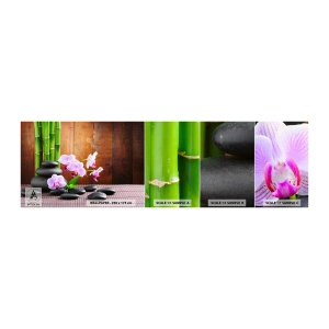Mostră de Tapet Standard Eco - Experimentați deliciile Orientului - Flori, Orhidee, Orhidee - 100x30 cm