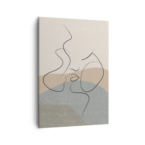 Tablou pe pânză Canvas - Ca o atingere de pensulă - 50x70 cm