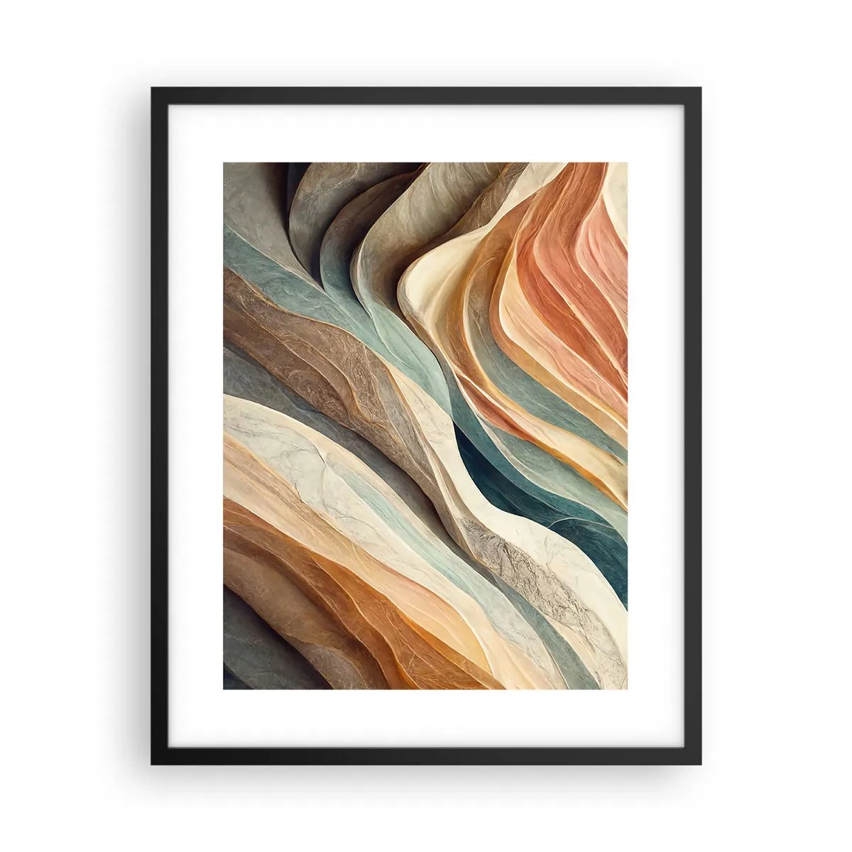 Poster în ramă neagră - Momentul dinaintea schimbării - 40x50 cm