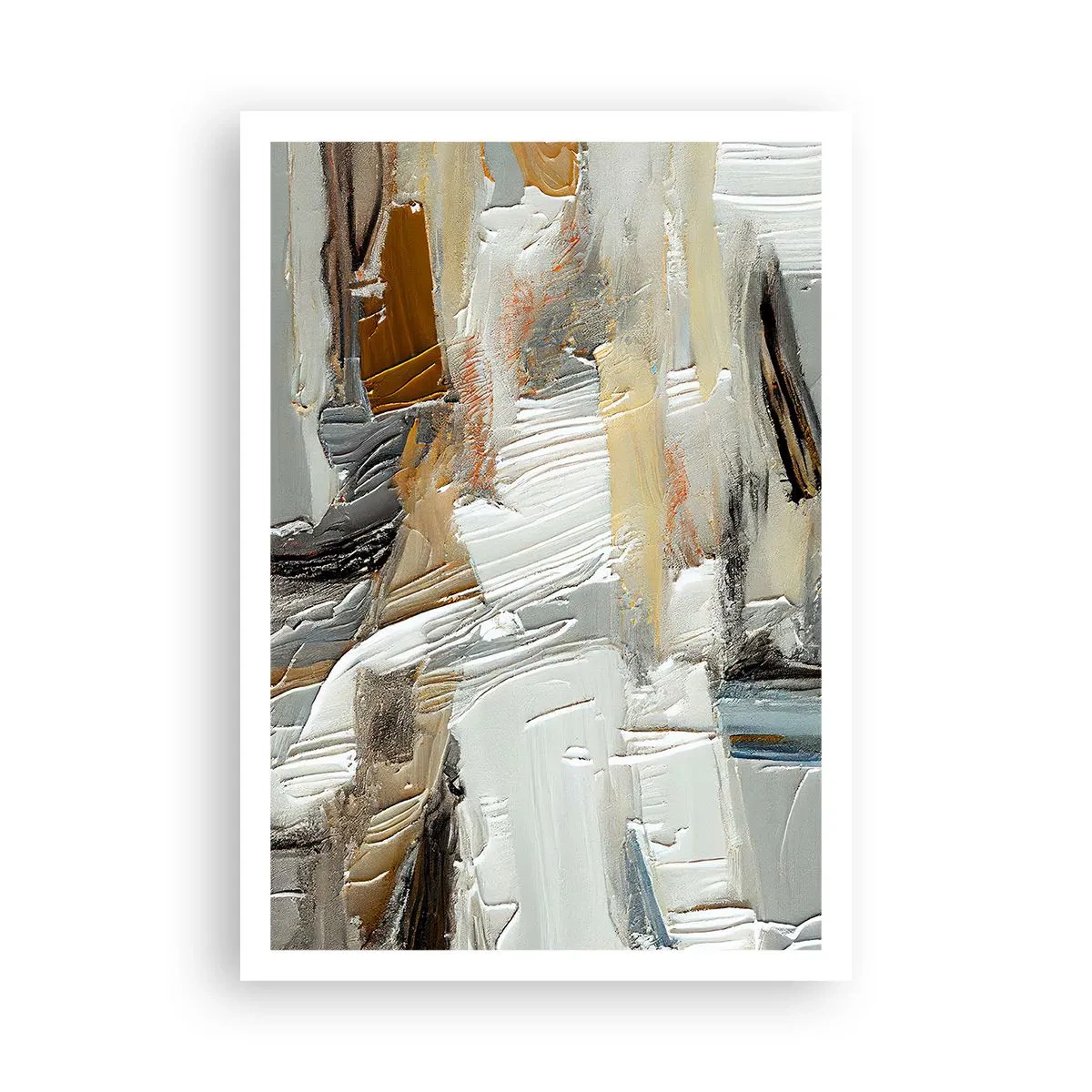 Poster - Stratificare colorată - 70x100 cm