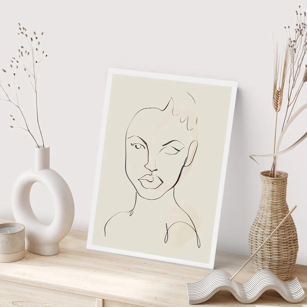 Poster - Schiță de senzualitate - 40x50 cm