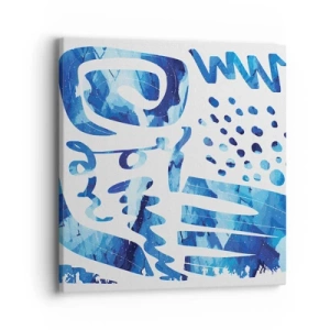 Tablou pe pânză - Înapoi la rădăcini - 40x40 cm