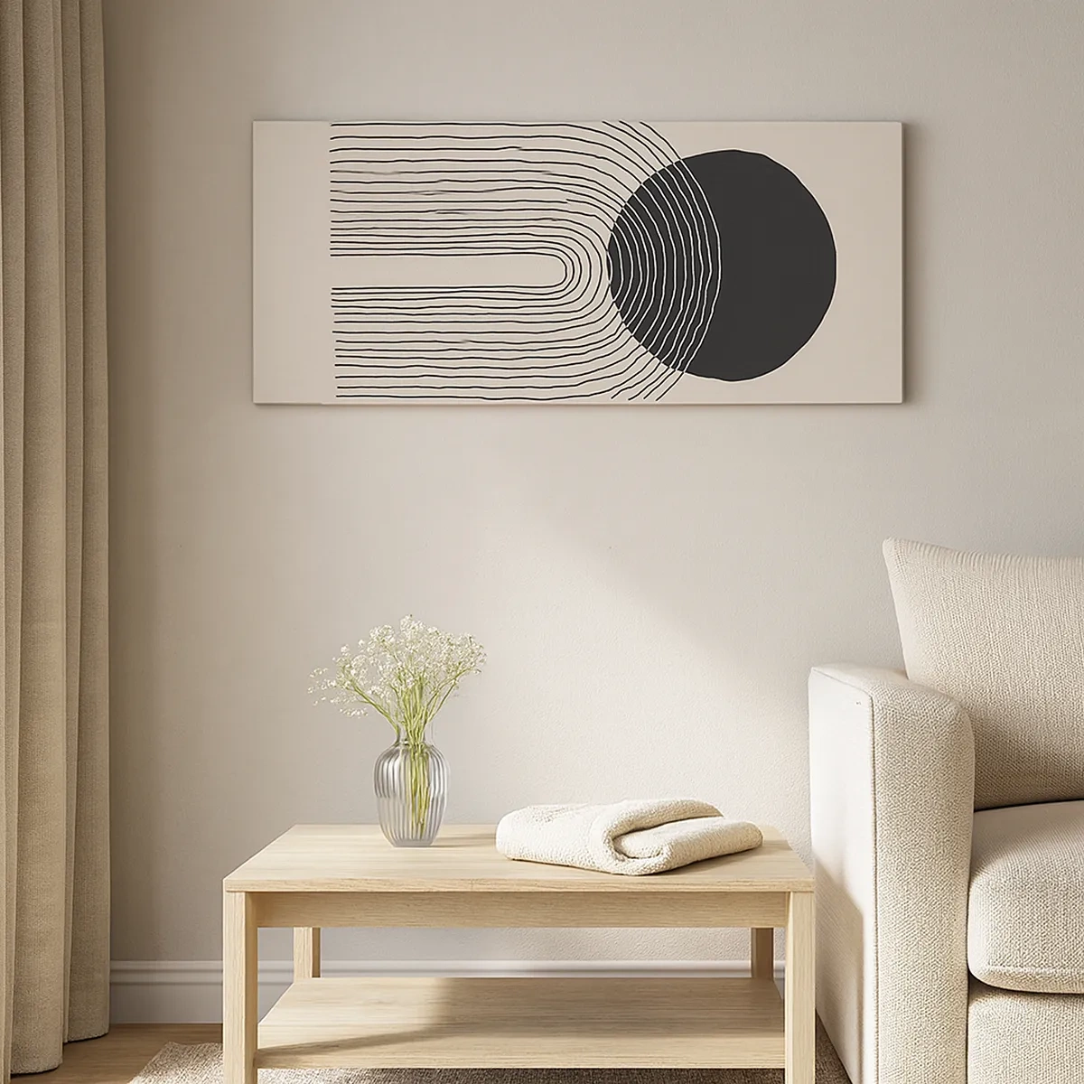 Tablou pe pânză - Tremurând și încrezător - 30x30 cm