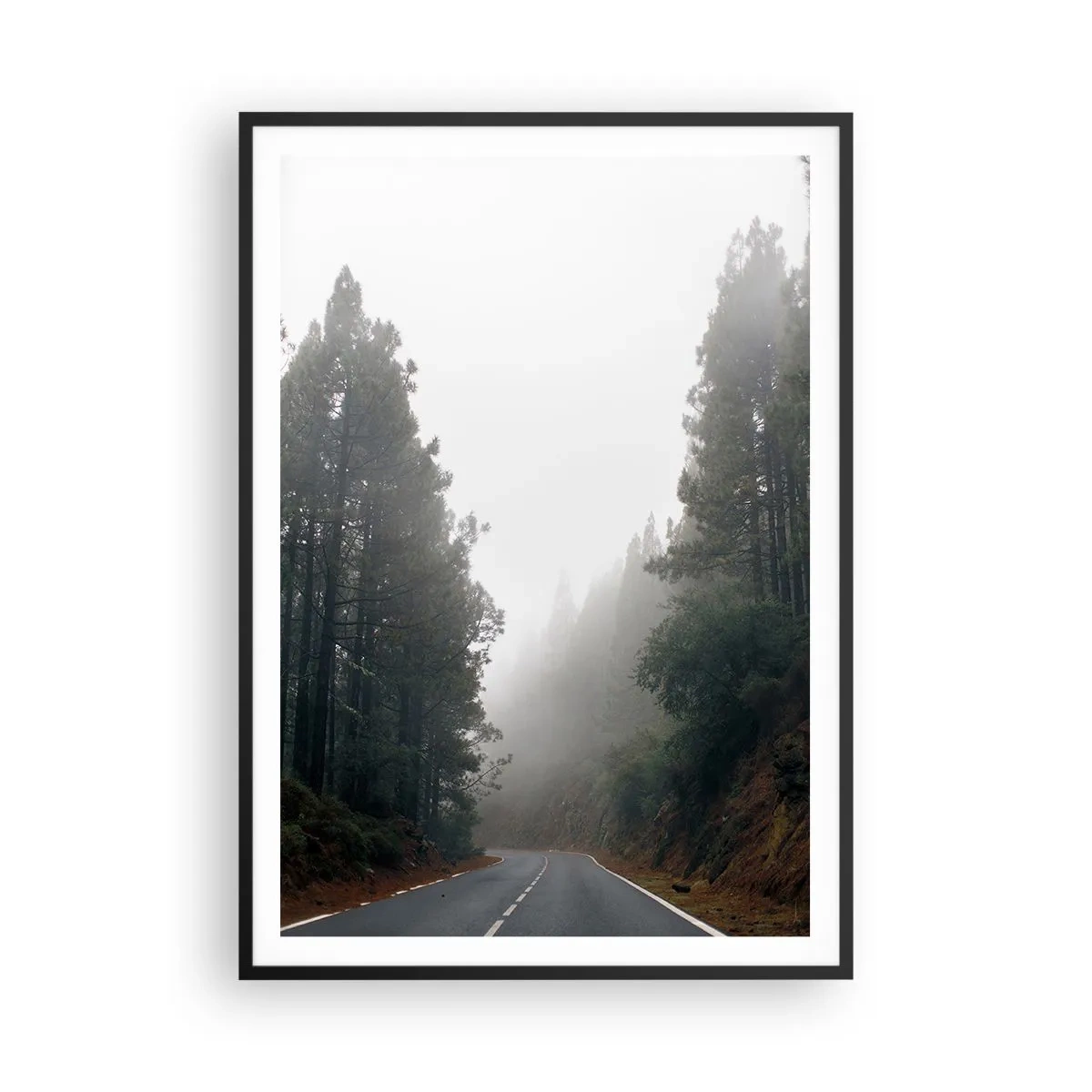 Poster în ramă neagră - O poveste din Pădurea Magică - 70x100 cm