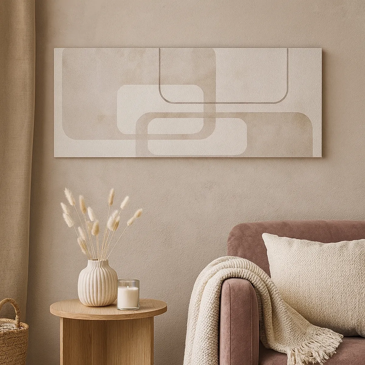 Tablou pe pânză - Fuga geometrică - 30x30 cm