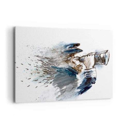 Tablou pe pânză - Zece pe scara Beaufort! - 100x70 cm