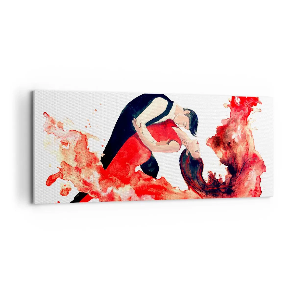 Tablou pe pânză - Tango - un val senzual - 100x40 cm