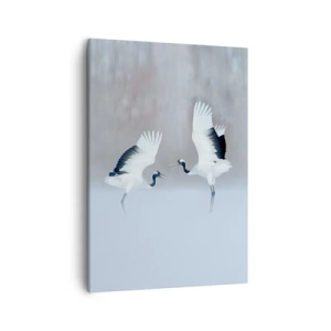 Tablou pe pânză - Dansând în ceață - 50x70 cm