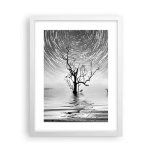 Poster în ramă albă - O simfonie a naturii - 30x40 cm