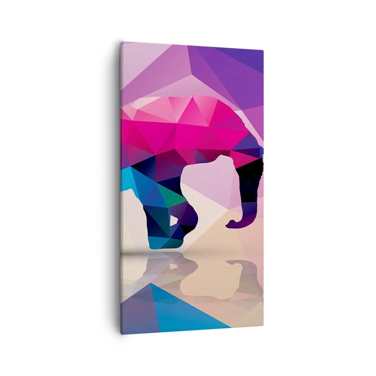 Tablou pe pânză - Dinozaur de cristal - 55x100 cm