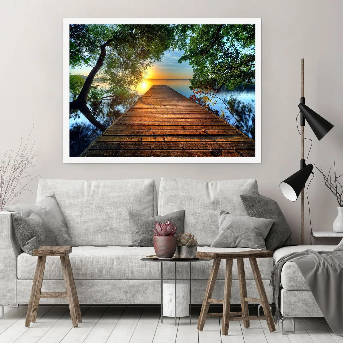 Poster - Nu te grăbi, stai jos - 100x70 cm