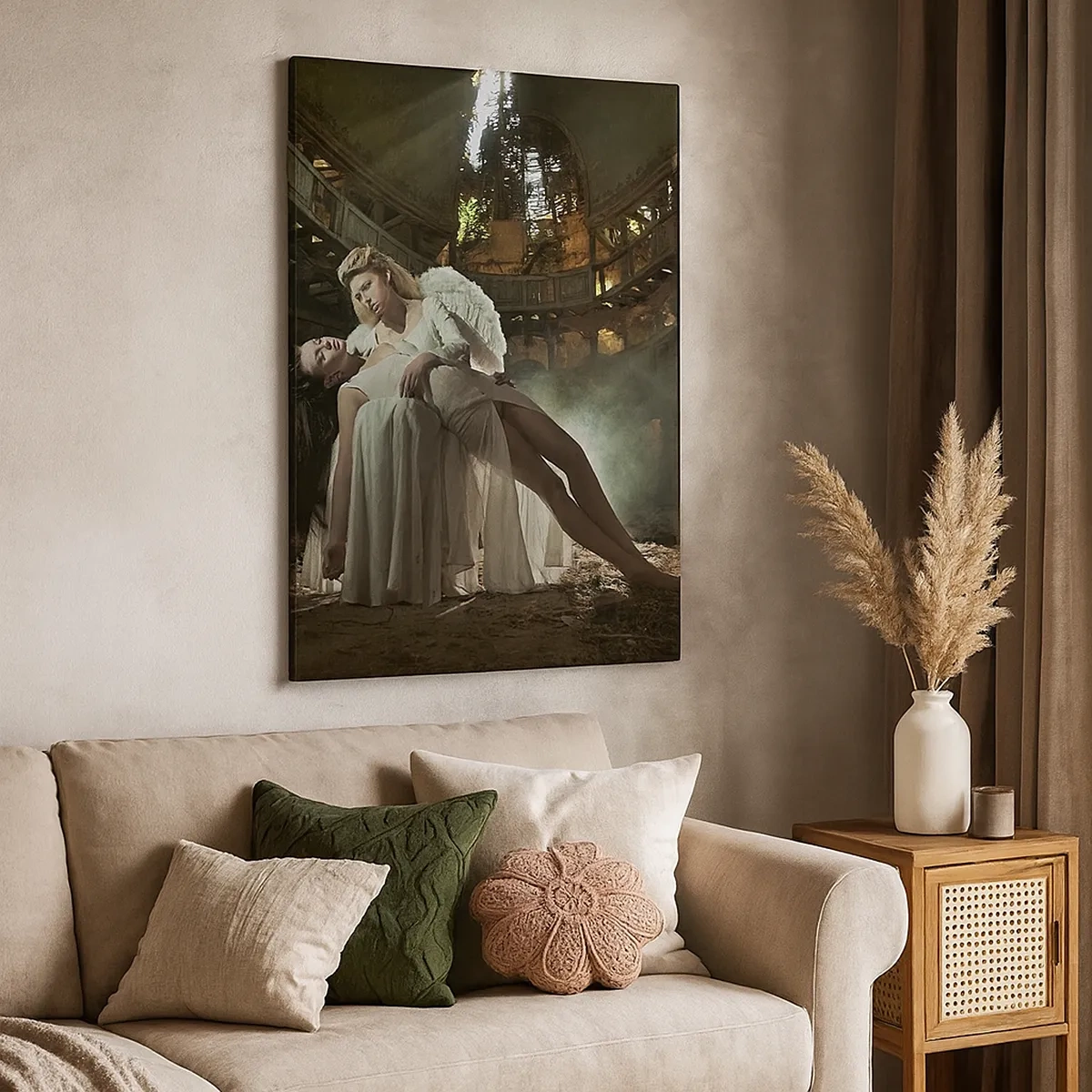 Tablou pe pânză - Spiritul vechiului teatru - 50x70 cm