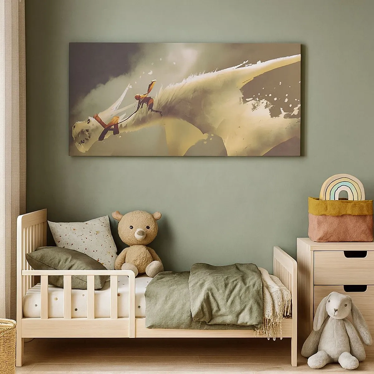 Tablou pe pânză - Salvăm lumea - 100x40 cm