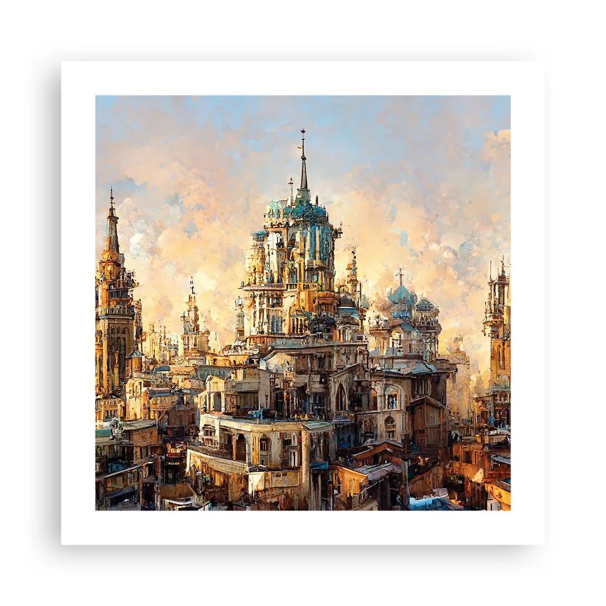 Poster - Orașul tuturor orașelor - 50x50 cm