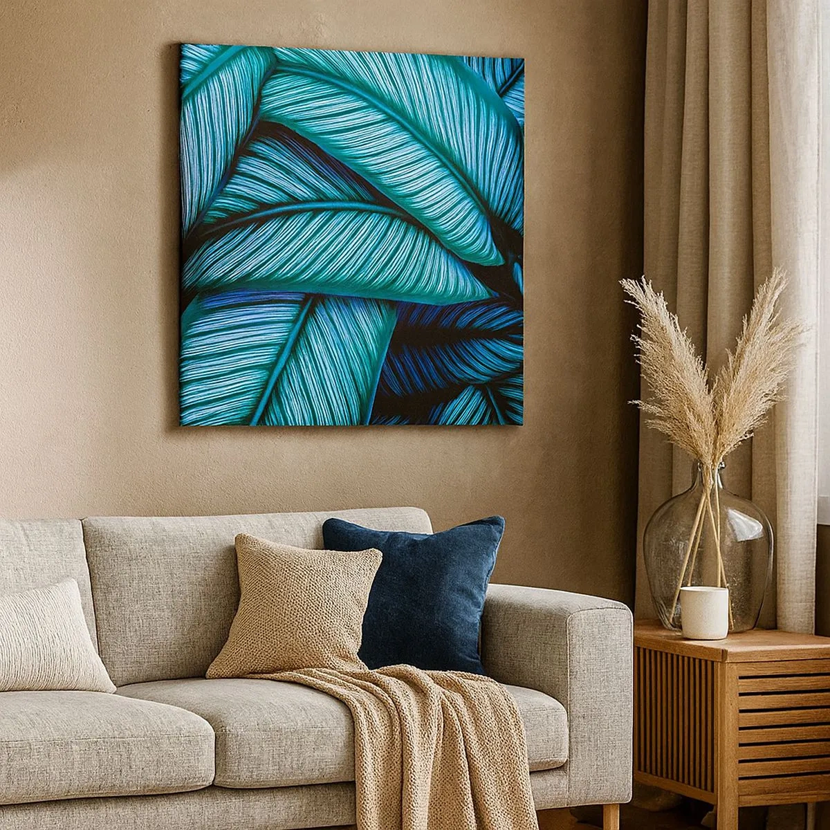 Tablou pe pânză - Linii de viață - 30x30 cm