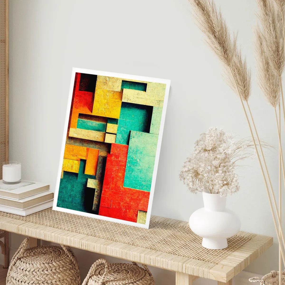 Poster - Festival de unghiuri drepte - 50x70 cm