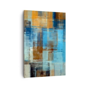 Tablou pe pânză - Prin valul albastru - 70x100 cm