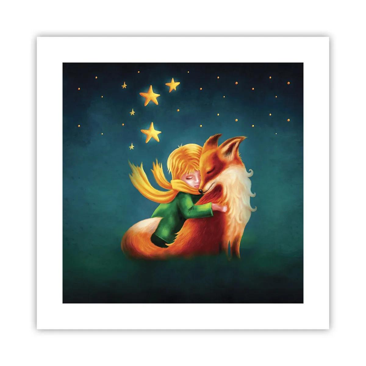 Poster - Micul Prinț - 40x40 cm