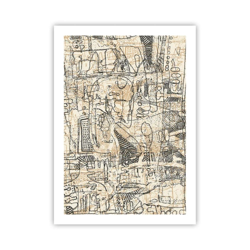 Poster - Așteaptă să fie descifrat - 50x70 cm