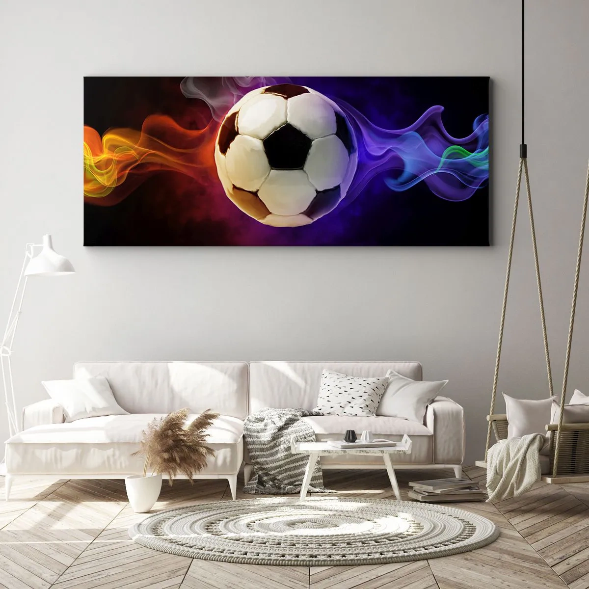 Tablou pe pânză - Puterea magică a jocului - 90x30 cm