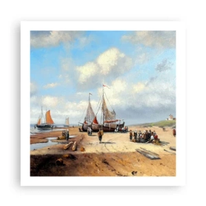 Poster - Pescuit de succes - 60x60 cm