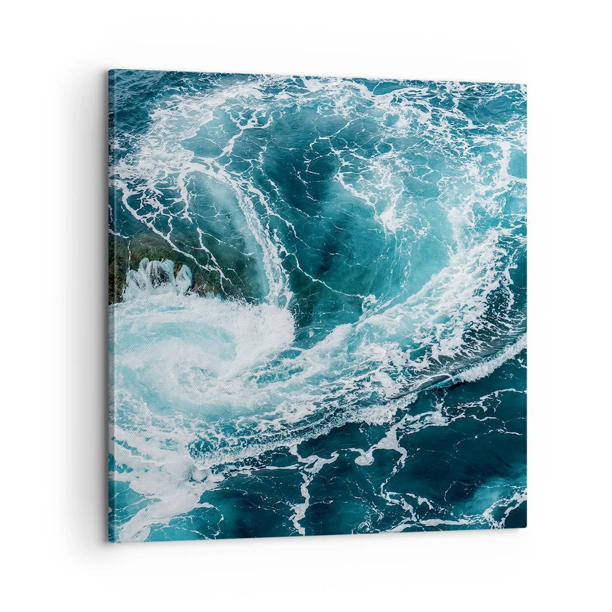 Tablou pe pânză - Poarta spre interiorul Pământului - 60x60 cm