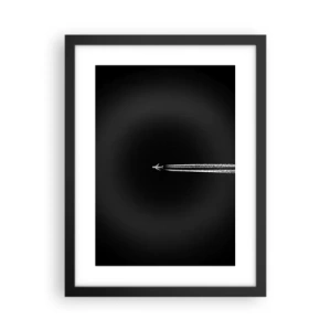 Poster în ramă neagră - Într-o altă dimensiune - 30x40 cm