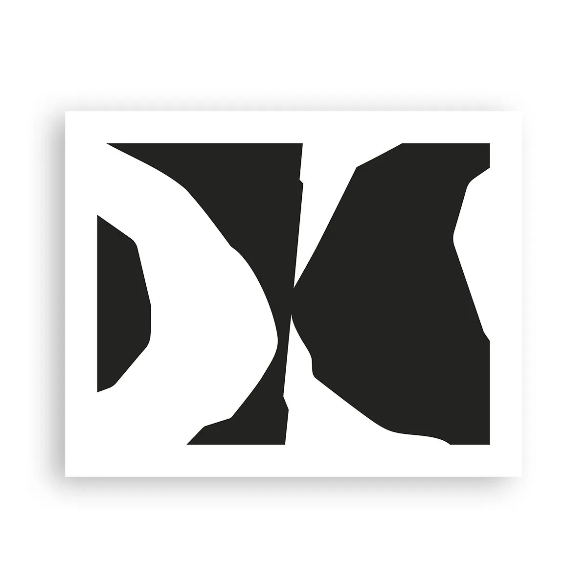 Poster - Pozitiv -negativ - 50x40 cm