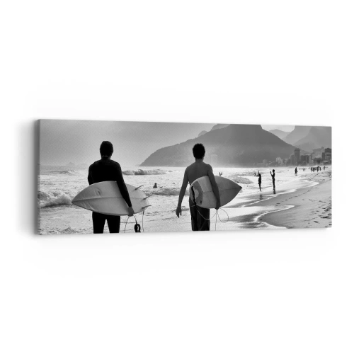Tablou pe pânză - Samba pentru un val - 90x30 cm