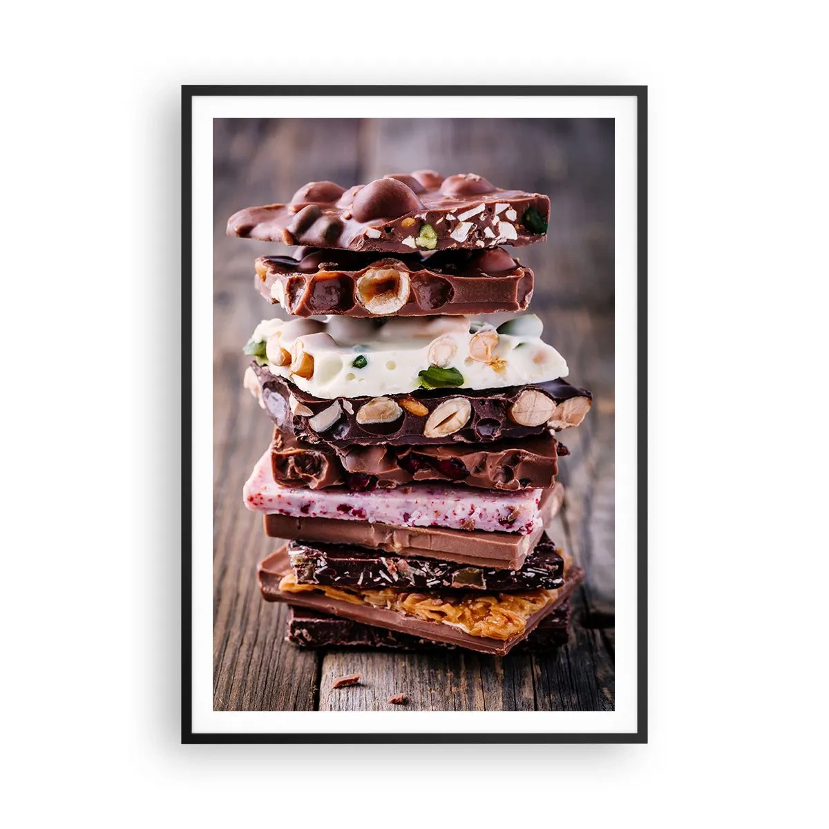 Poster în ramă neagră - O perspectivă încântătoare - 70x100 cm