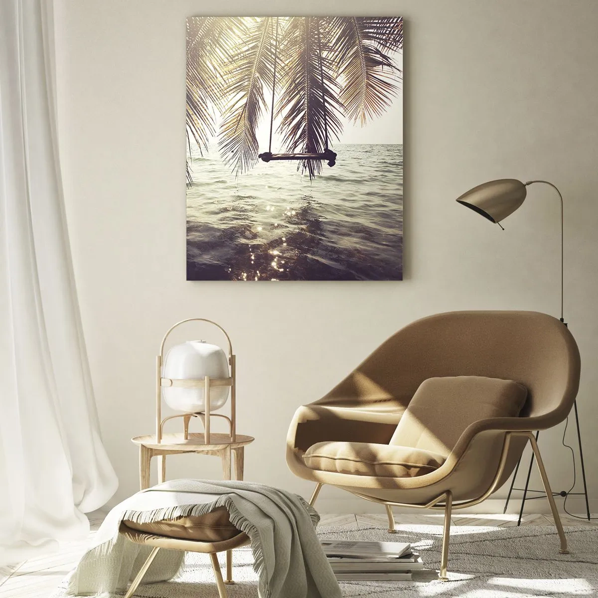 Tablou pe sticlă - Poți să te dai în vânt după pofta inimii tale - 50x70 cm