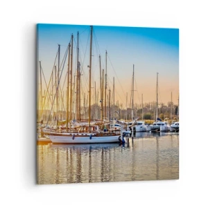 Tablou pe pânză - Vântul trebuie să doarmă și el - 50x50 cm