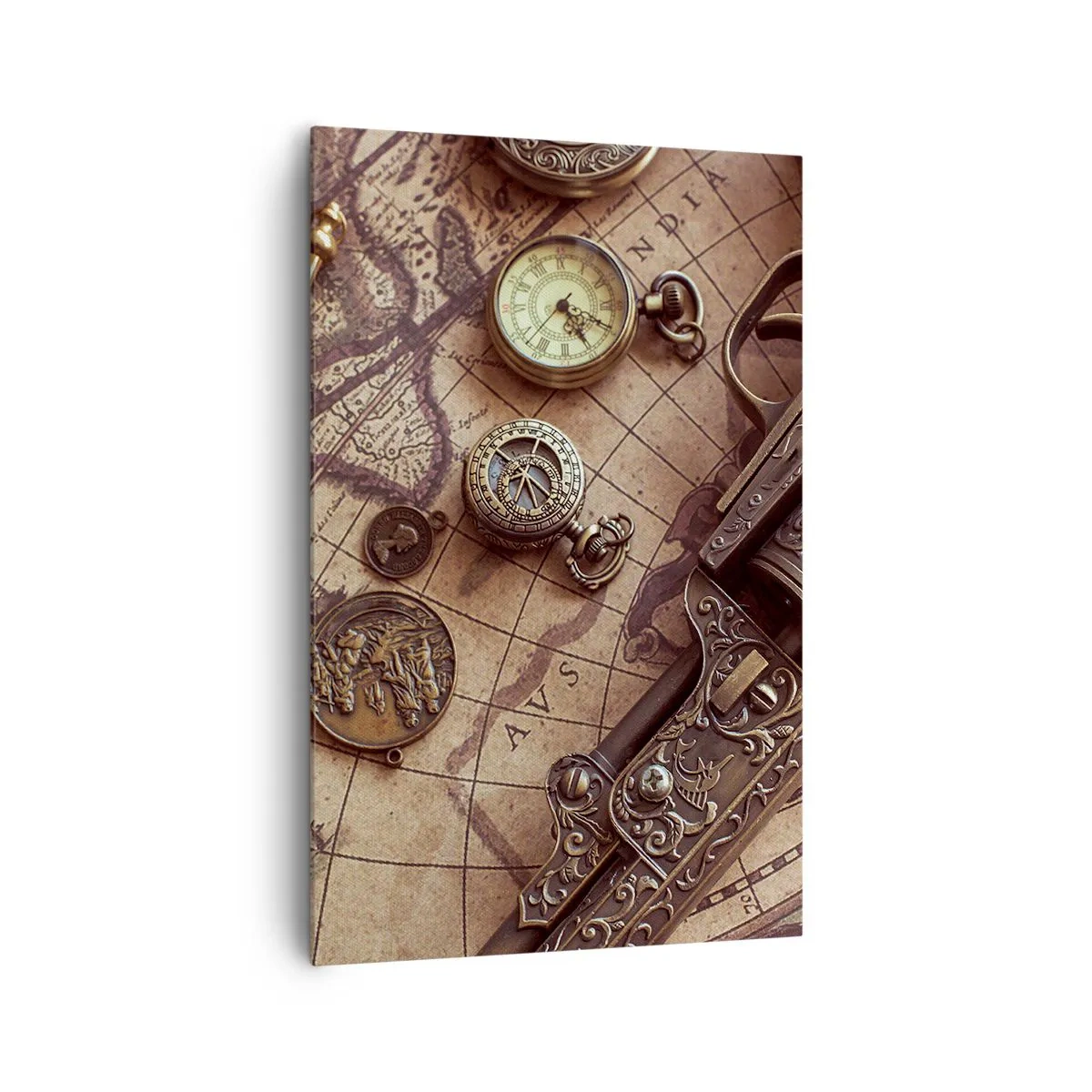 Tablou pe pânză - Sugestii de aventură - 80x120 cm