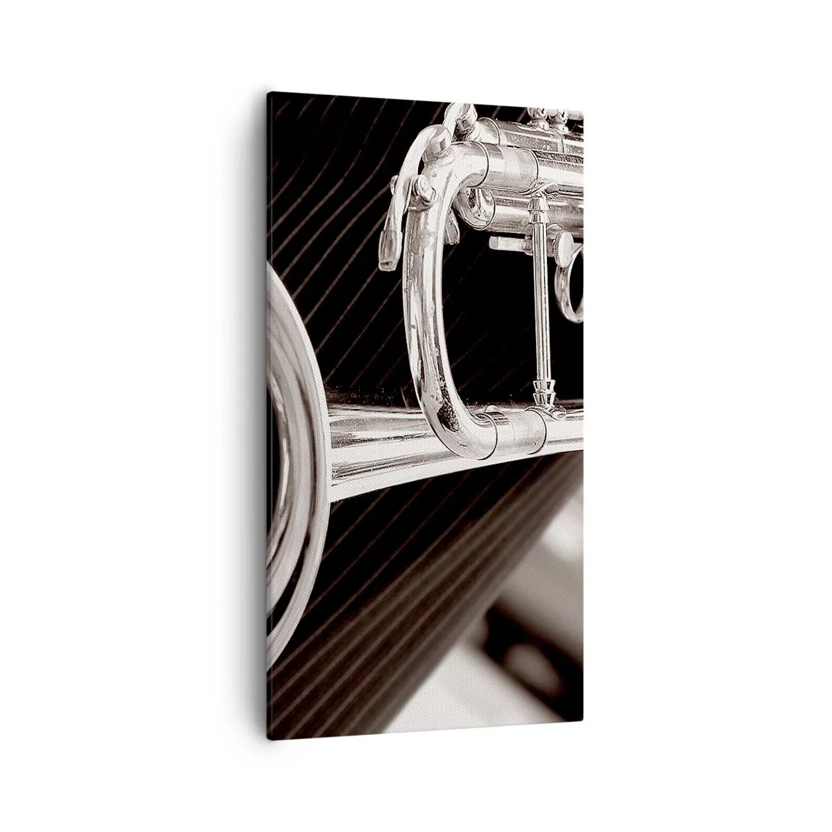 Tablou pe pânză - O călătorie muzicală în anii `30 - 55x100 cm