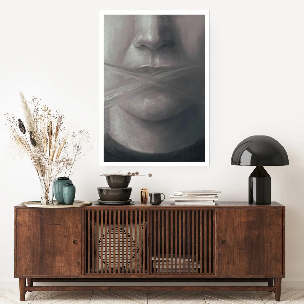 Poster - Nici un cuvânt - 30x40 cm