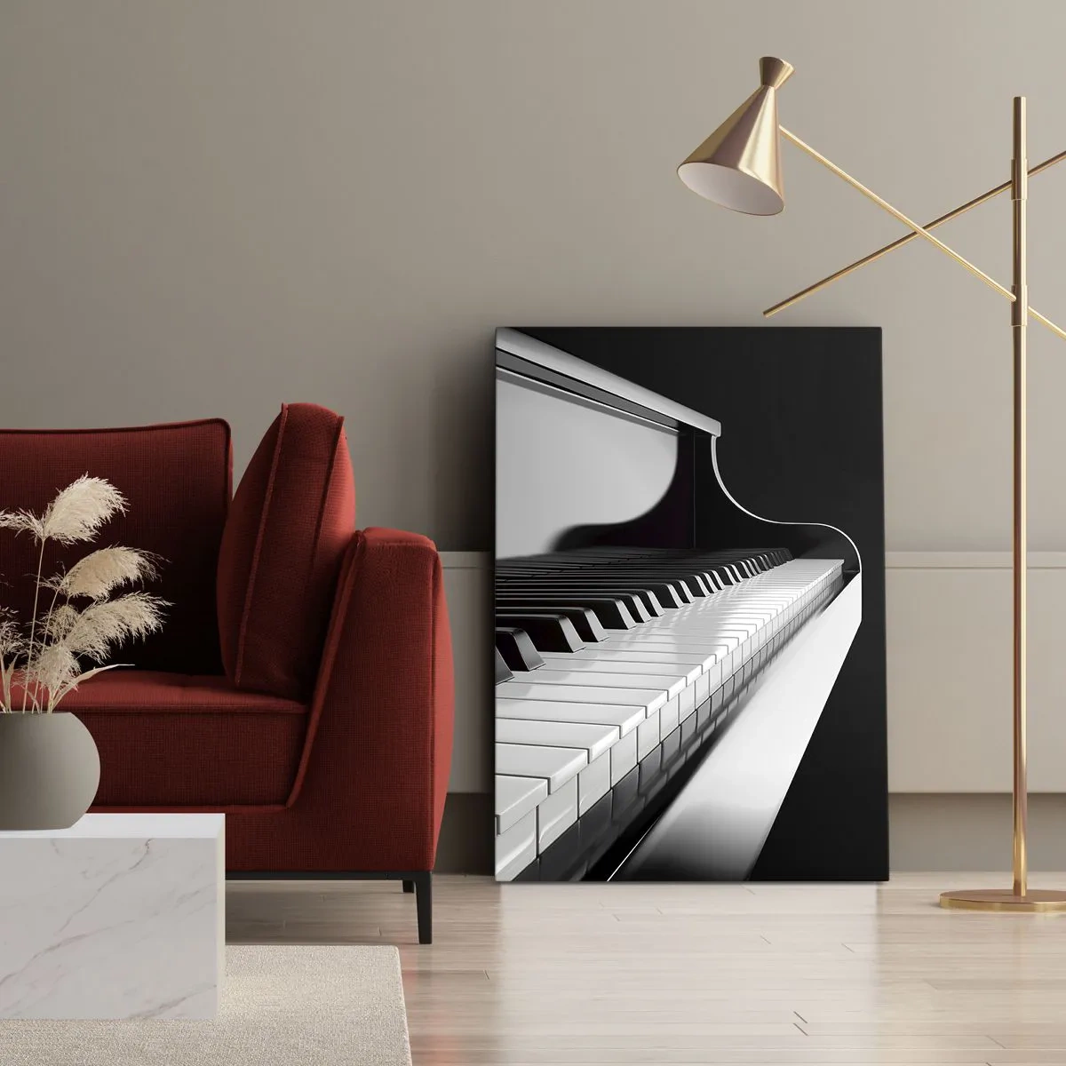Tablou pe pânză - Armonia formelor și a culorilor - 50x70 cm