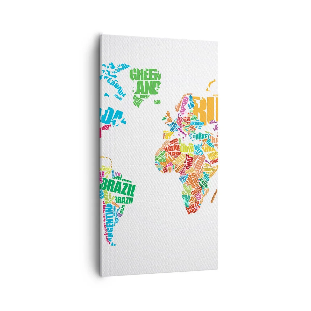 Tablou pe pânză - Vreau să le cunosc pe toate - 55x100 cm