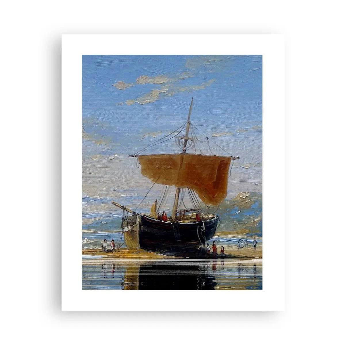 Poster - Apă, pământ, aer - 40x50 cm