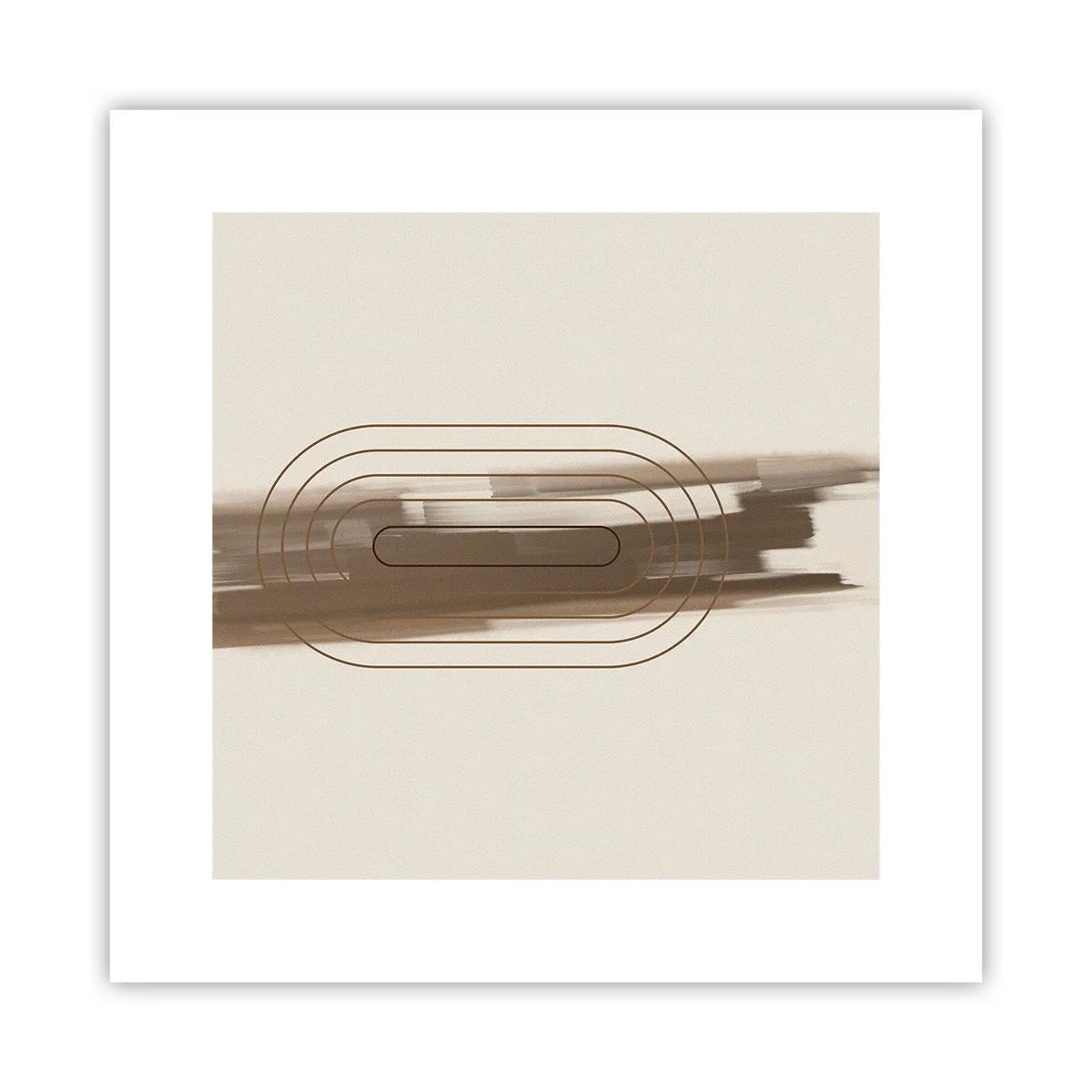 Poster - O adiere de gri - 30x30 cm