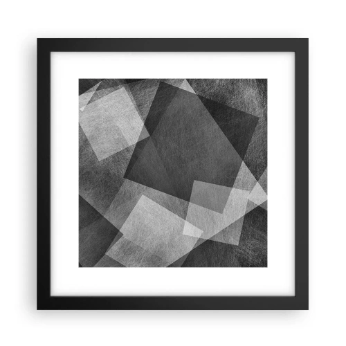 Poster în ramă neagră - Un simbol etern al permanenței și al ordinii - 30x30 cm