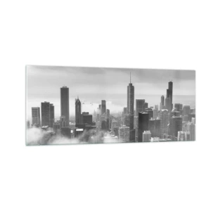 Tablou pe sticlă - Peisaj american - 100x40 cm