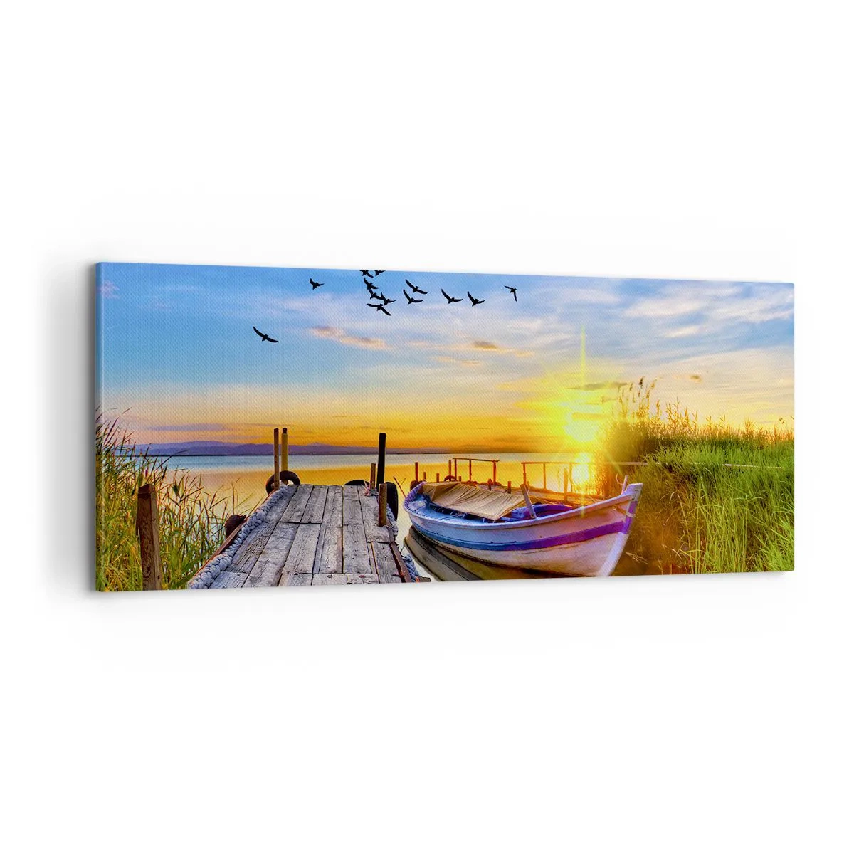 Tablou pe pânză - La revedere, până mâine - 100x40 cm