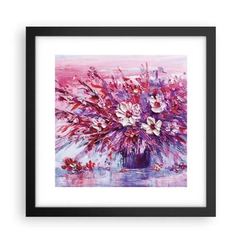 Poster în ramă neagră - Inocență și pasiune  - 30x30 cm