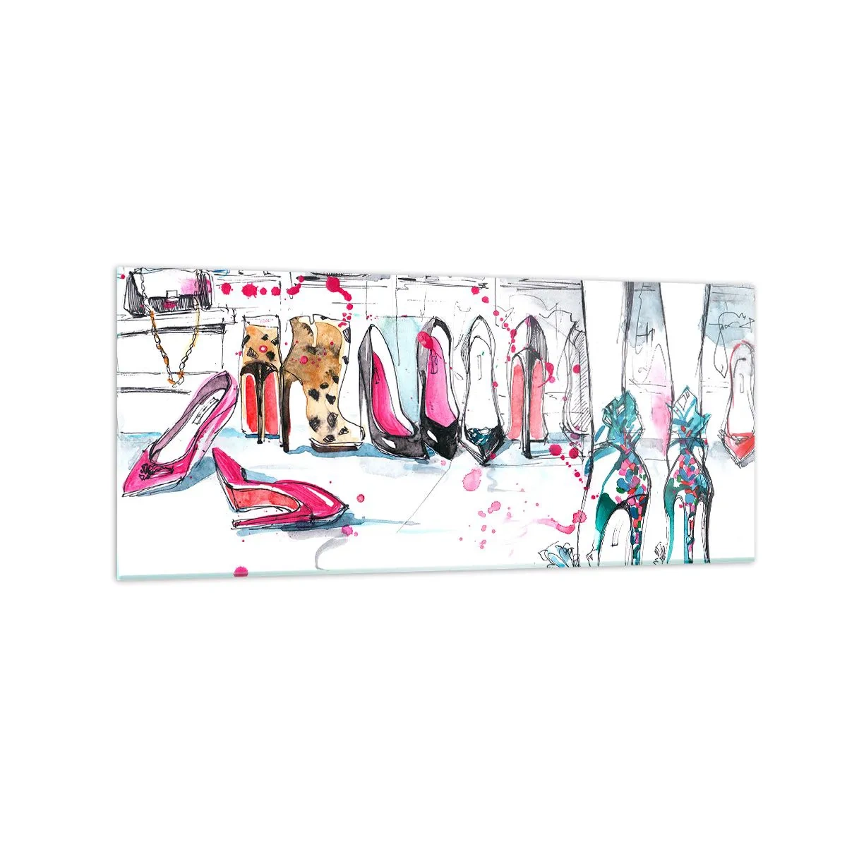 Tablou pe sticlă - Sesam, deschide-te - 120x50 cm