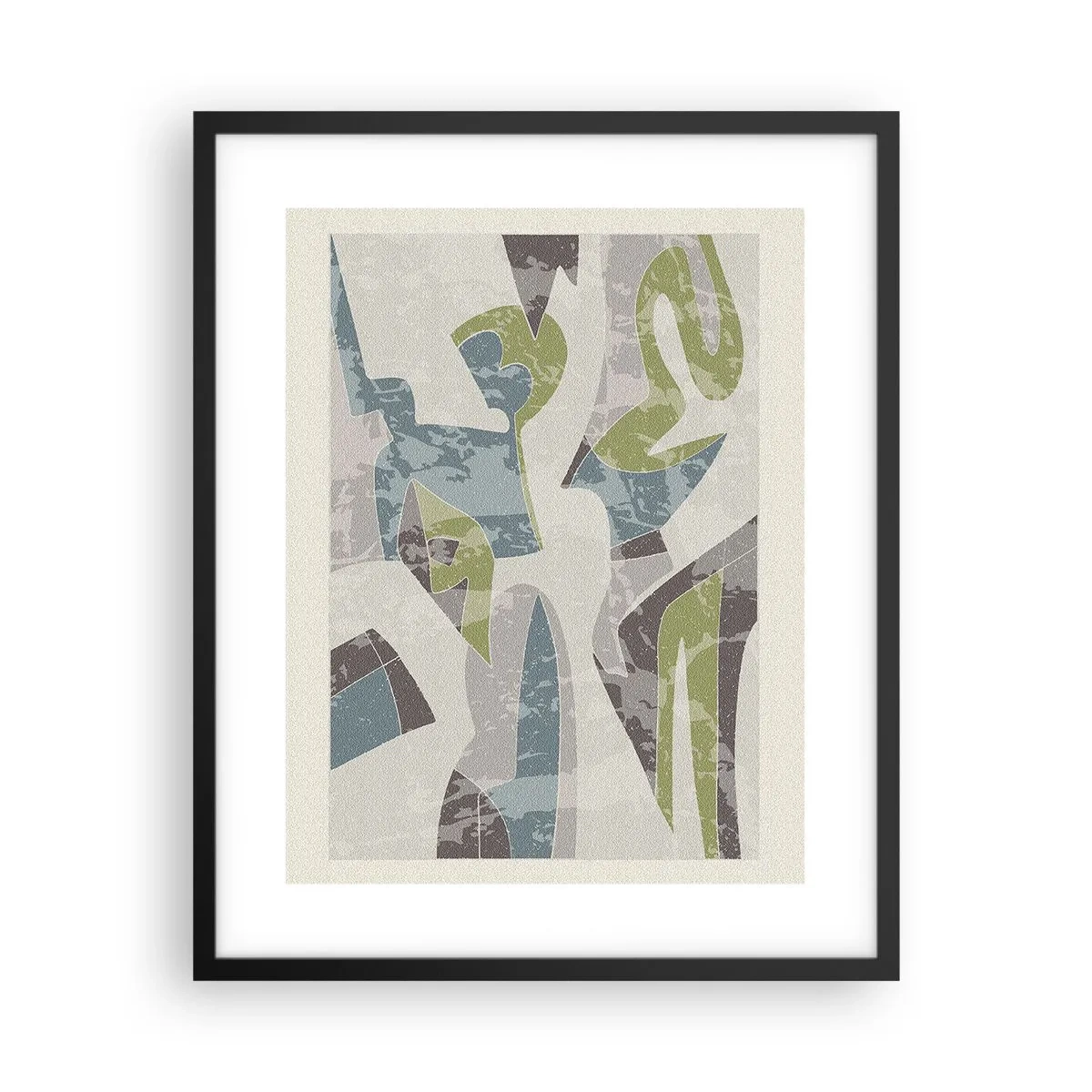 Poster în ramă neagră - Compoziție din spatele geamului - 40x50 cm