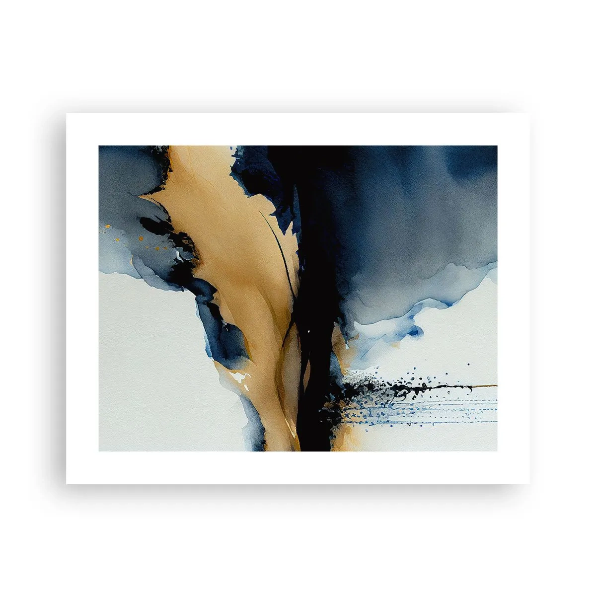 Poster - În spatele cortinei - 50x40 cm