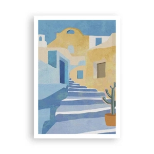 Poster - O zi într-un oraș arab - 70x100 cm